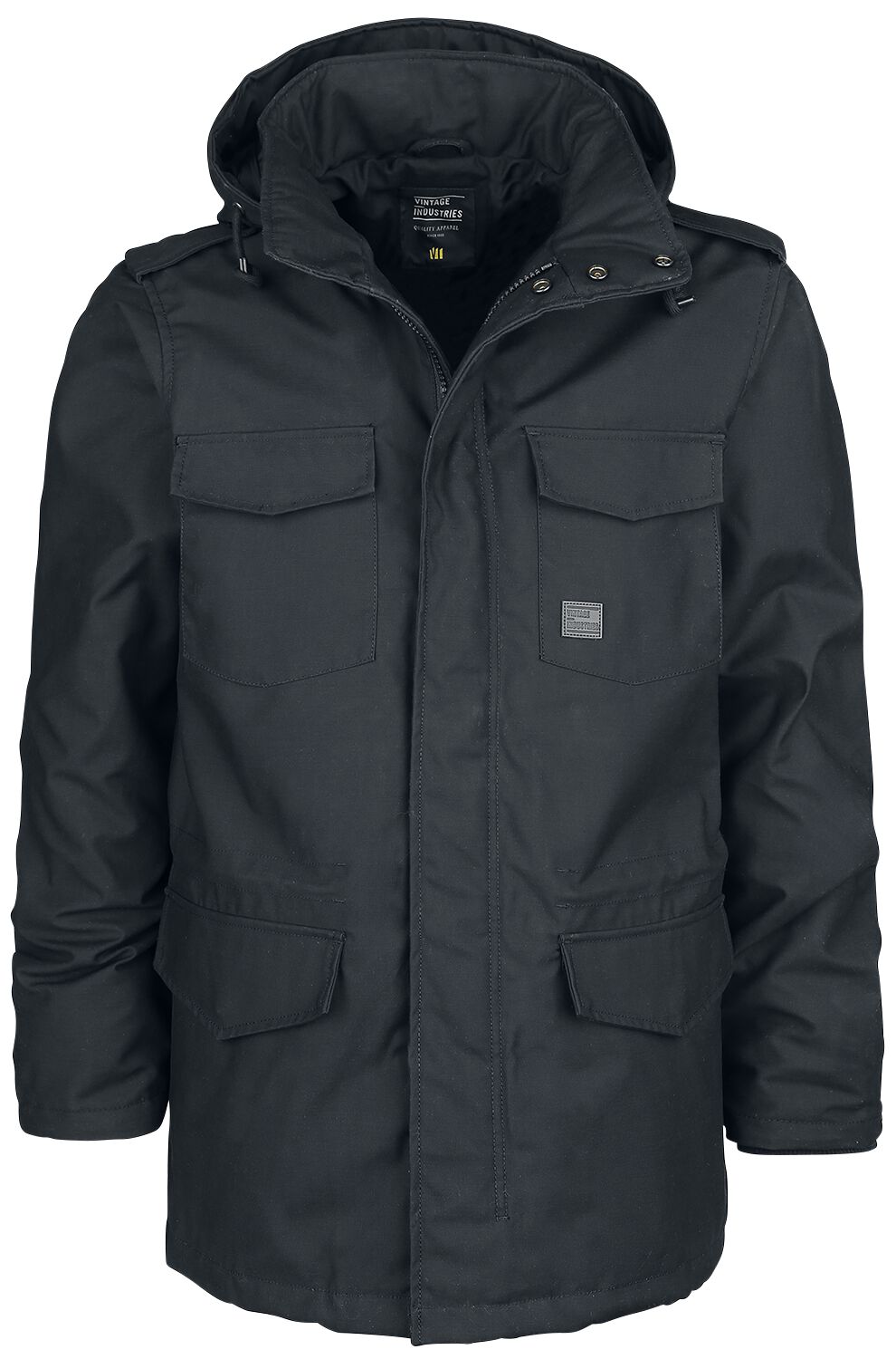 8718373025217 - Darren Parka Winterjacke schwarz in L