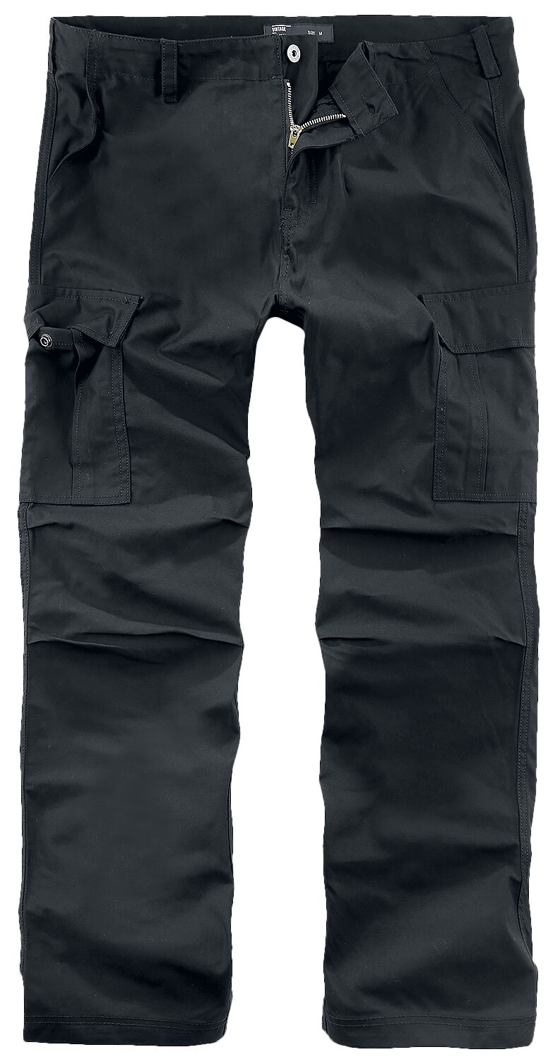 8718373062427 - Owen Pants Cargohose schwarz in M