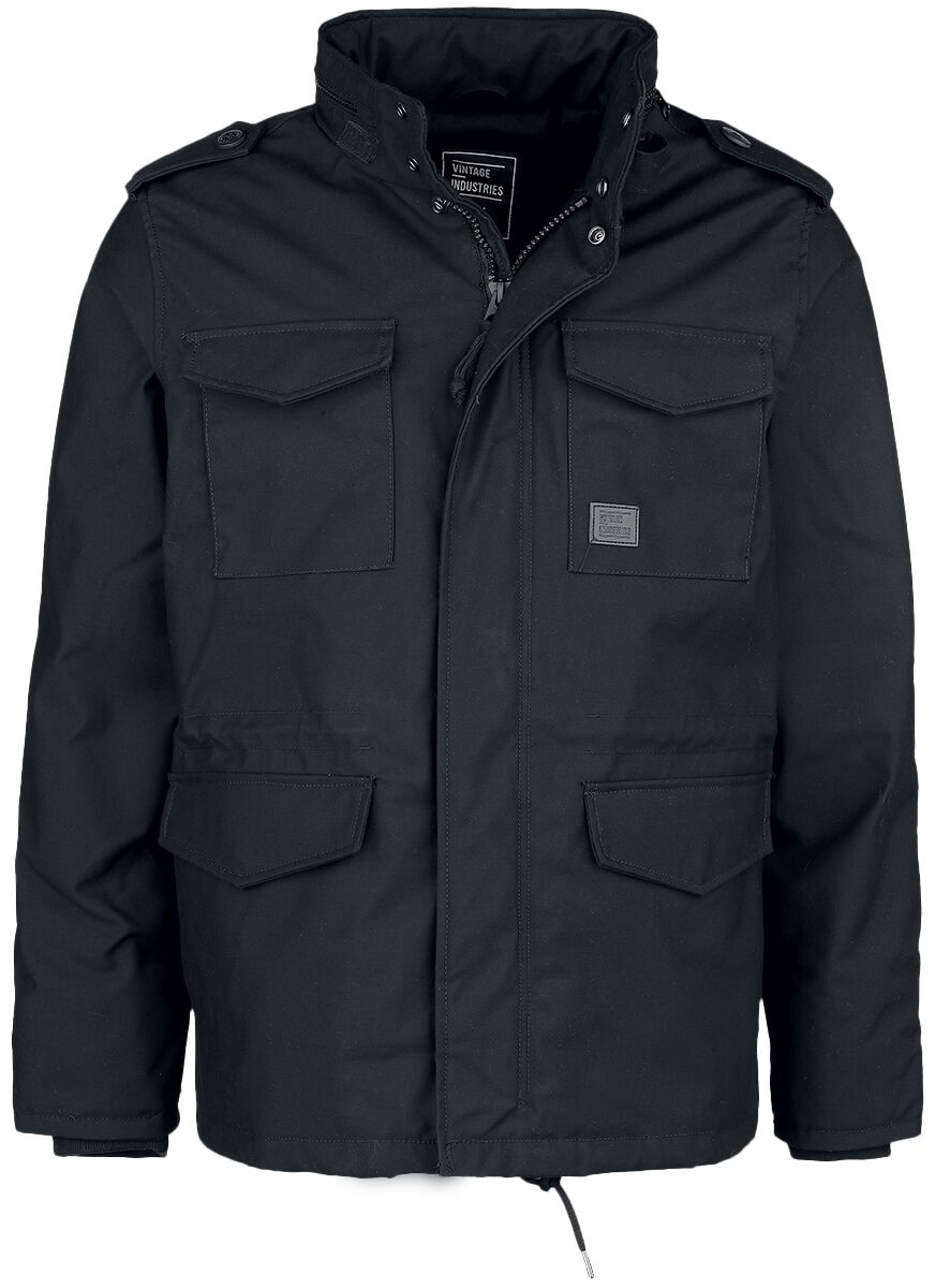 8718373099409 - Brent Parka Winterjacke schwarz in M