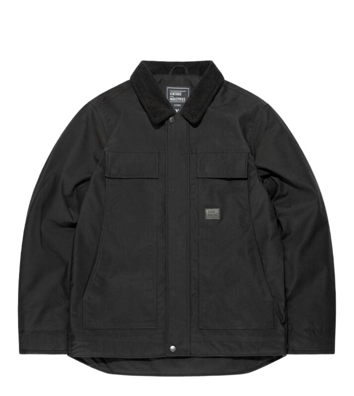 8718373110166 - OSKER JACKET Winterjacke schwarz in L