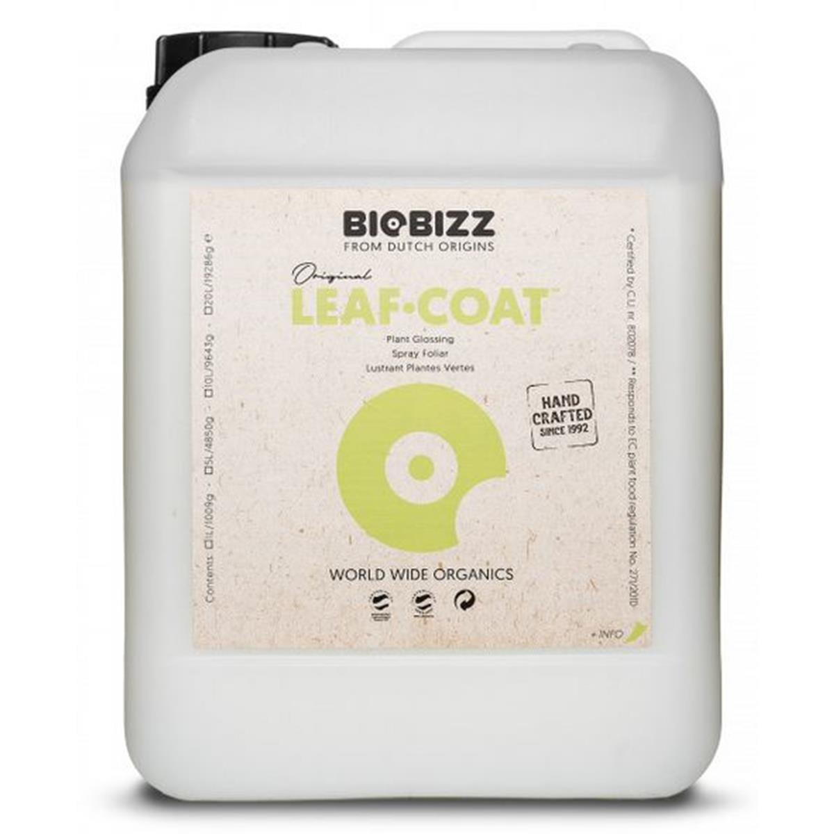 8718403231502 - Biobizz Leaf-Coat 5 Liter