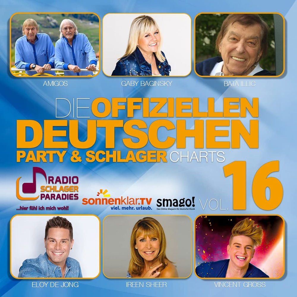 8718475256991 - Die Offiziellen Deutschen Party & Schlager Charts Vol16