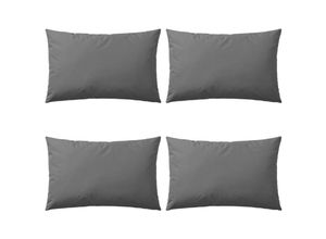 8718475517313 - Bonnevie - Gartenkissen 4 Stk 60 x 40 cm Grau vidaXL90561