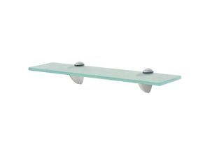 8718475526346 - Bonnevie - WandregaleSchwebendes Regal Glas 40x10 cm 8 mm vidaXL