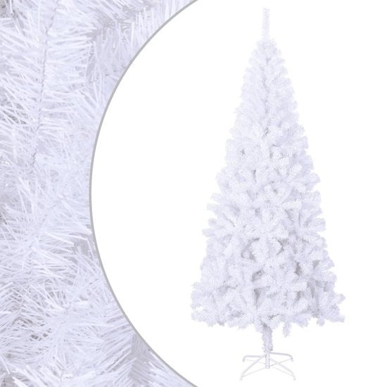 8718475530626 - vidaXL - Künstlicher Weihnachtsbaum - weiß - L - 240 - cm