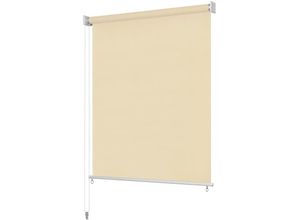 8718475560470 - Außenrollo 120 x 230 cm Cremeweiß vidaXL673824