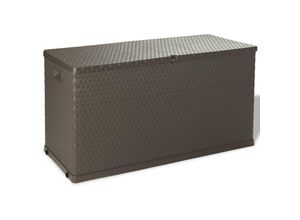 8718475590484 - Bonnevie - Garten-Aufbewahrungsbox Braun 120x56x63 cm pp Rattan vidaXL442958