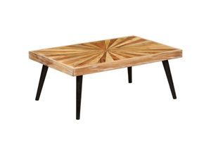 8718475603832 - Bonnevie - Couchtische Kaffeetisch Massivholz Mango 90x55x36 cm vidaXL