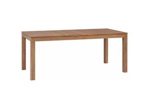 8718475623182 - Bonnevie - EsstischEsszimmertisch Massivholz Teak Natürliches Finish 180x90x76 cm vidaXL