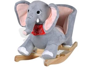 8718475859284 - Vidaxl - Schaukeltier Elefant Grau