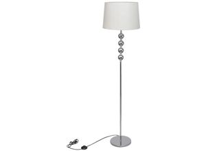 8718475864813 - Bonnevie - Stehlampe Stehleuchte Lampe Leuchte Standleuchte weiß vidaXL215845