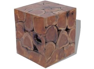 8718475999065 - Bonnevie - Hocker Massivholz Teak vidaXL299210