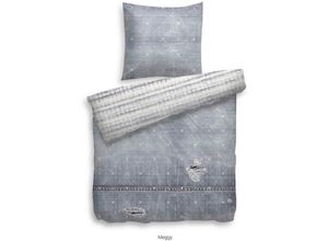 8718518129947 - Heckett Lane - Pure Cotton Bettwäsche Meggy 135x200 cm blau