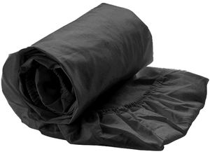 8718518391160 - Spannbettlaken YELLOW Percale Laken Gr B L 180 cm x 220 cm 1 St Perkal 180 x 220 cm-180 x 200-210 cm 38 cm volcano black Laken aus 100% Baumwolle hochwertige Perkal Betttuch ab 90x200