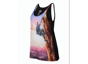 8718526078831 - Zelda Breath of the Wild - All Over Link Climbing Female Tanktop S