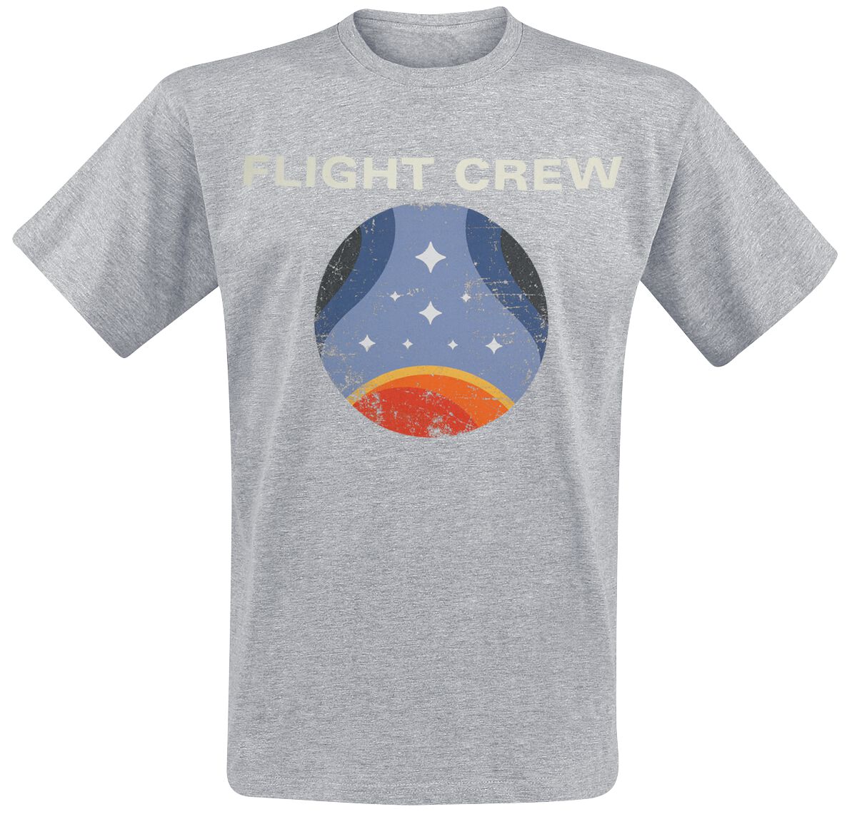 8718526172201 - Flight Crew T-Shirt grau in M