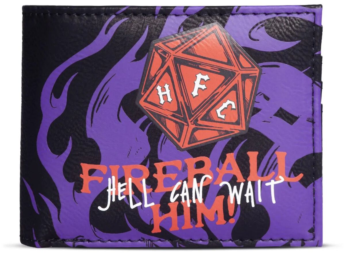 8718526172546 - Hellfire Club - Fireball Him Geldbörse schwarz