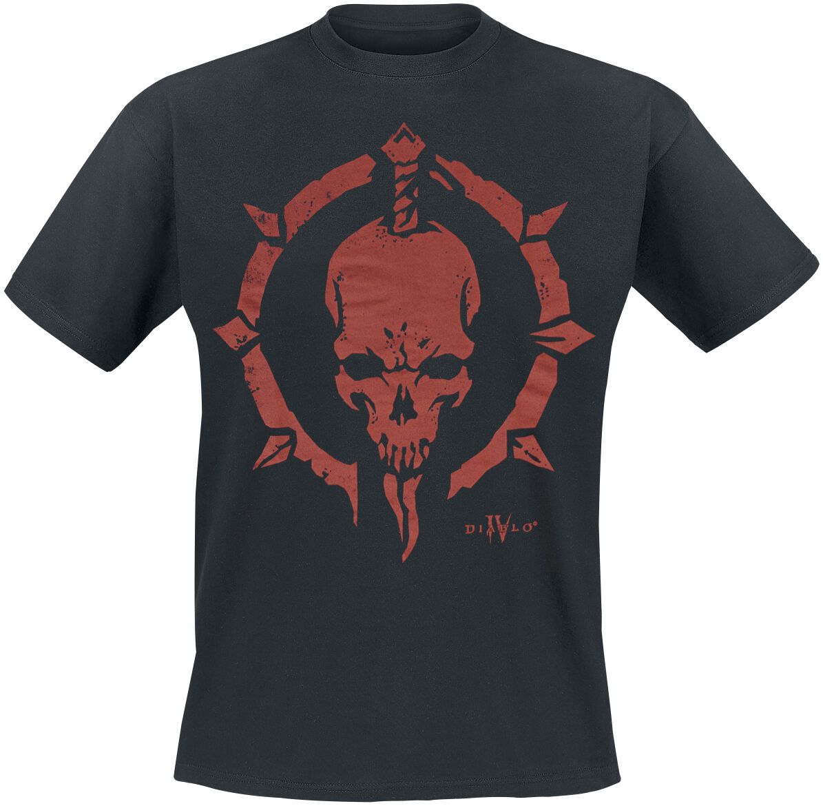 8718526179477 - 4 - Skull T-Shirt schwarz in M