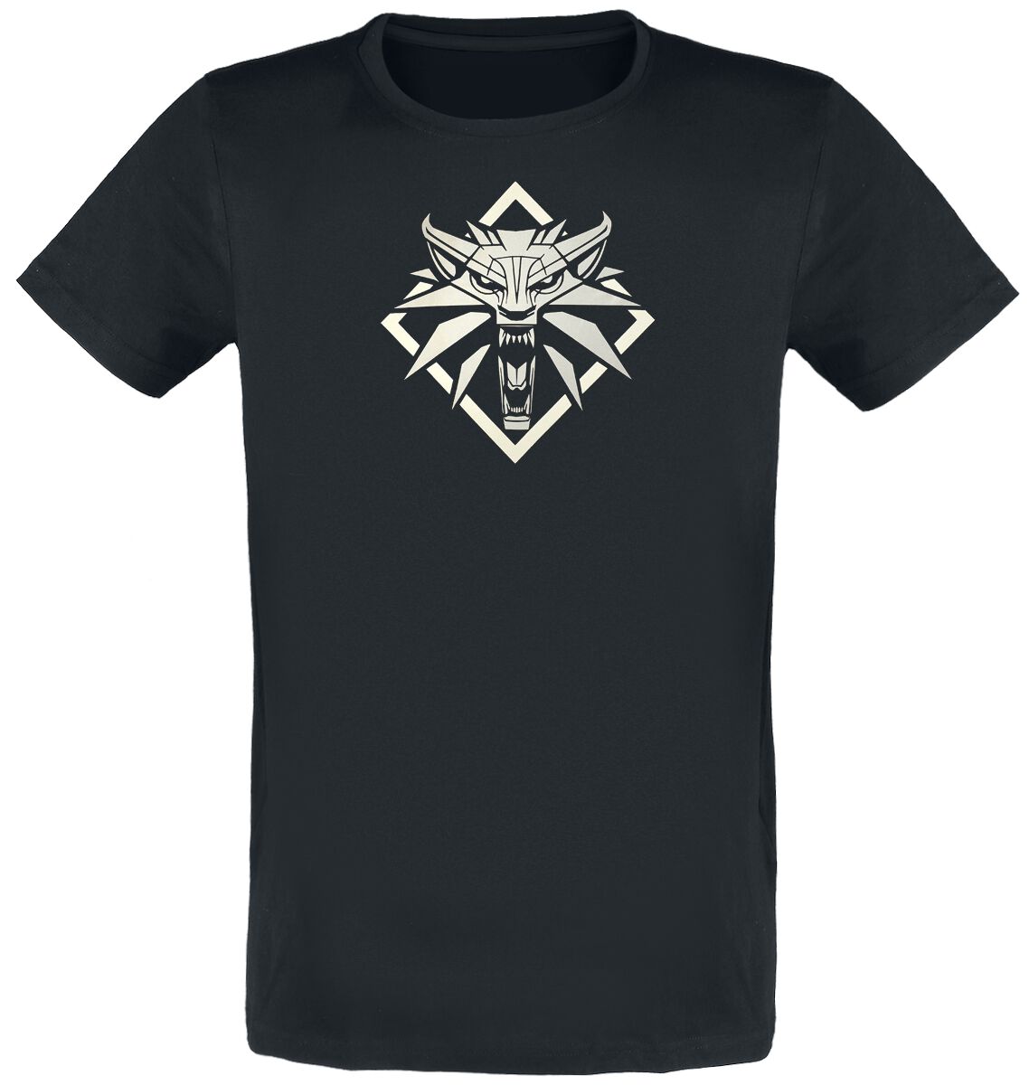 8718526180183 - Wolf Medallion T-Shirt schwarz in XXL