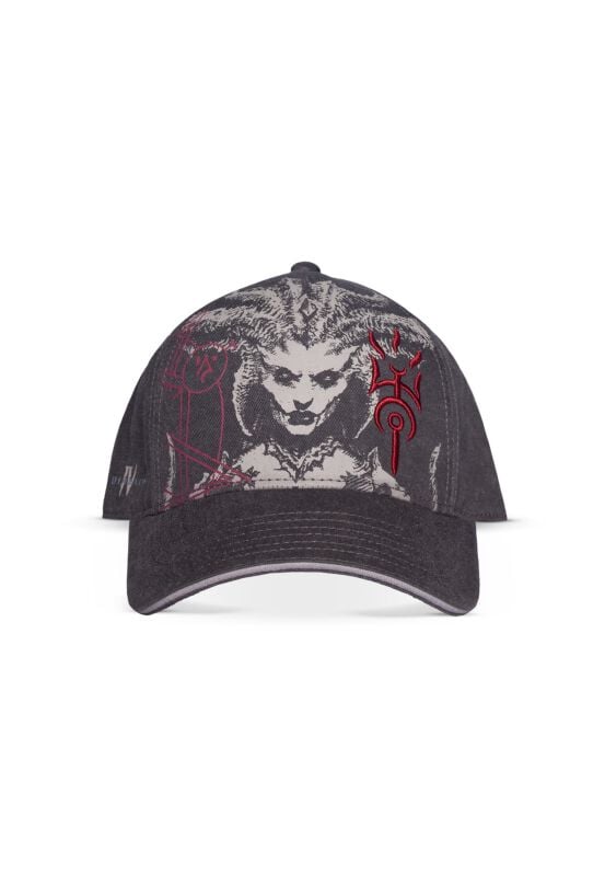 8718526191516 - Diablo IV - Lilith Sister Of Mercy Cap schwarz