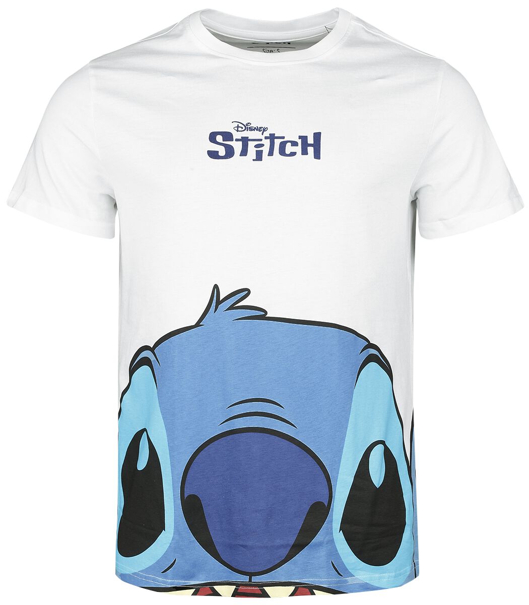 8718526200423 - Stitch T-Shirt weiß in S