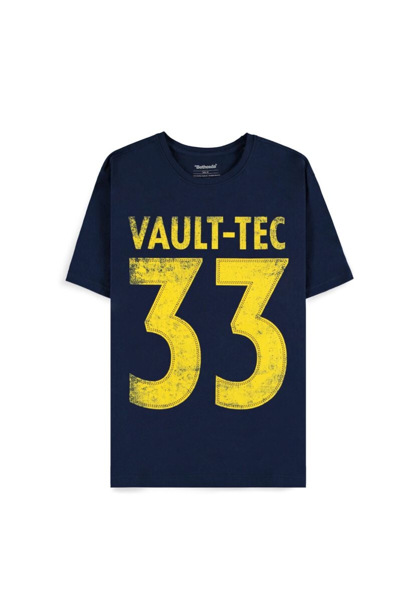 8718526203615 - Vault-Tec 33 T-Shirt blau in L