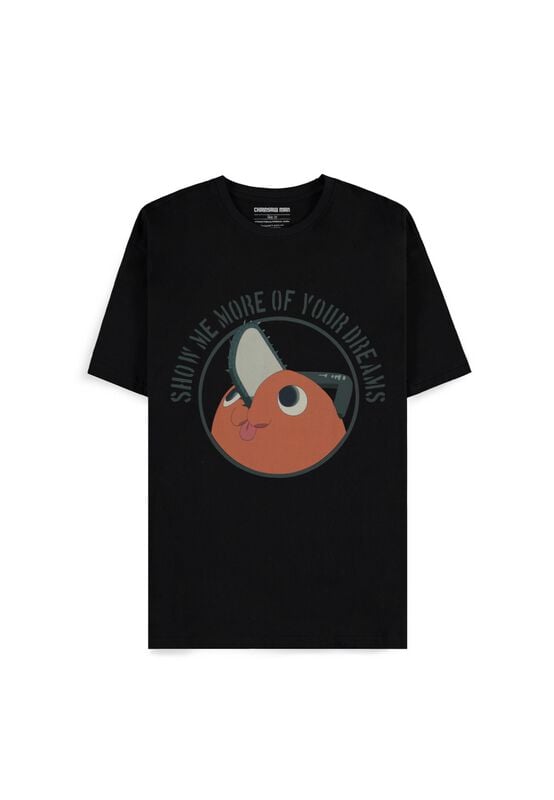 8718526210750 - Pochita - Show Me Your Dreams T-Shirt schwarz in XL 8718526210750 - Pochita - Show Me Your Dreams T-Shirt schwarz in XL