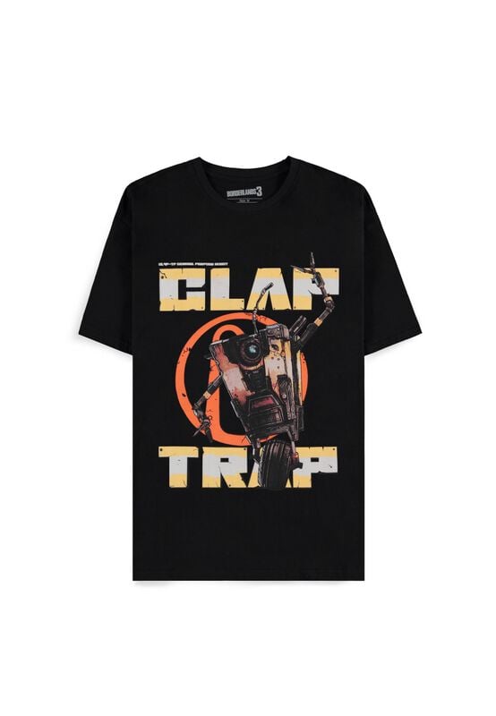8718526211788 - Clap Trap T-Shirt schwarz in XXL 8718526211788 - Clap Trap T-Shirt schwarz in XXL