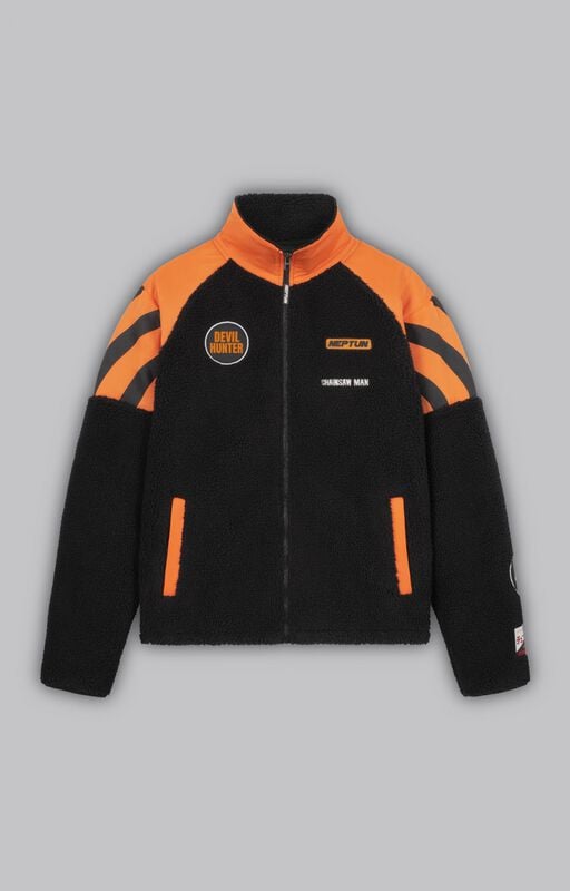 8718526216196 - Racing Jacket Übergangsjacke schwarz orange in M