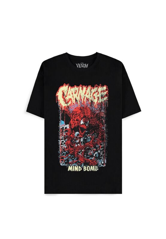 8718526217469 - Carnage - Mind Bomb T-Shirt schwarz in S