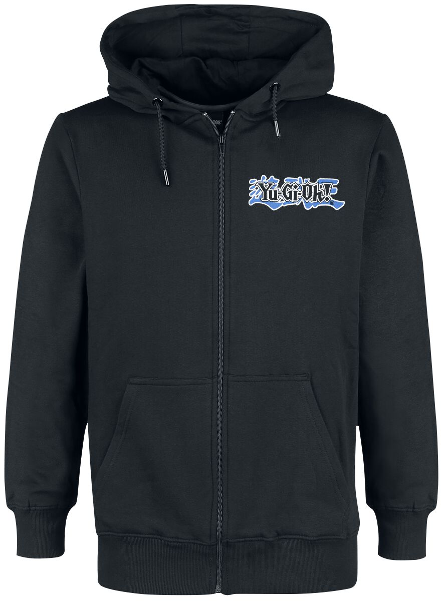 8718526363715 - Blue Eyes White Dragon Kapuzenpullover schwarz in S 8718526363715 - Blue Eyes White Dragon Kapuzenpullover schwarz in S