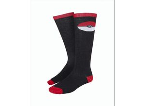 8718526371451 - Pokemon - Pokeball Knie High Socks Größe 35-42