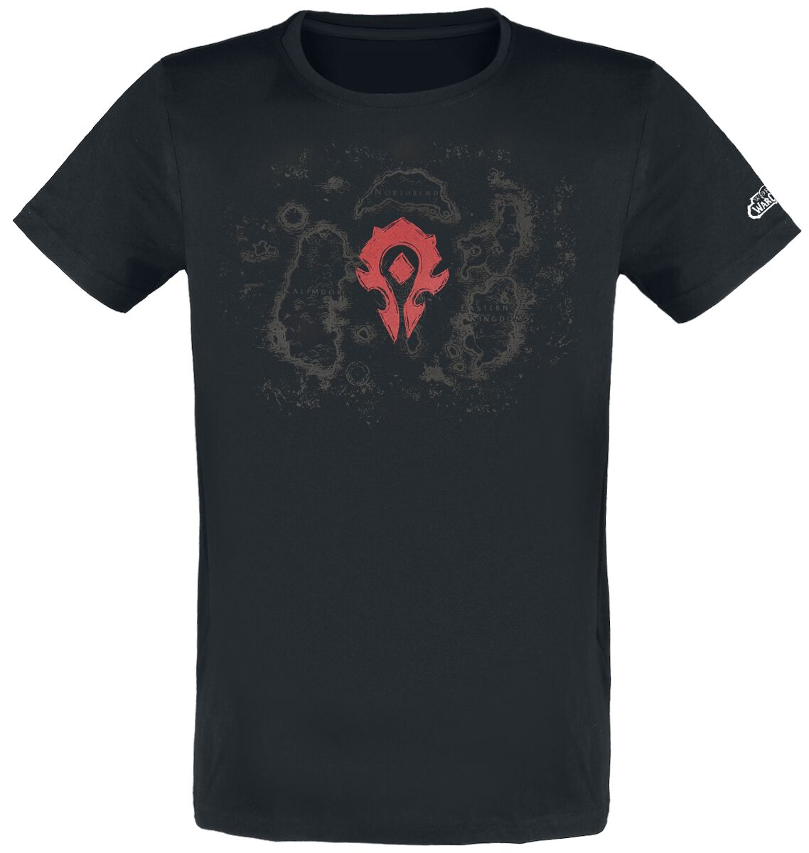 8718526399110 - Azeroth Horde T-Shirt schwarz in S