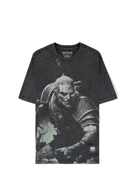 8718526414547 - Geralt T-Shirt grau in S