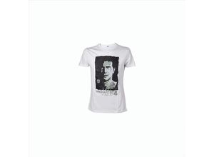 8718526521443 - Uncharted 4 Herren T-Shirt Drake Kompass S Weiß