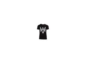 8718526530773 - Watch Dogs 2 Herren T-Shirt Logo M schwarz