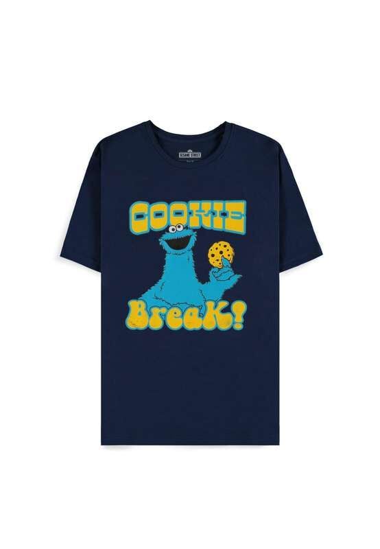 8718526679199 - Cookie Monster T-Shirt navy in M