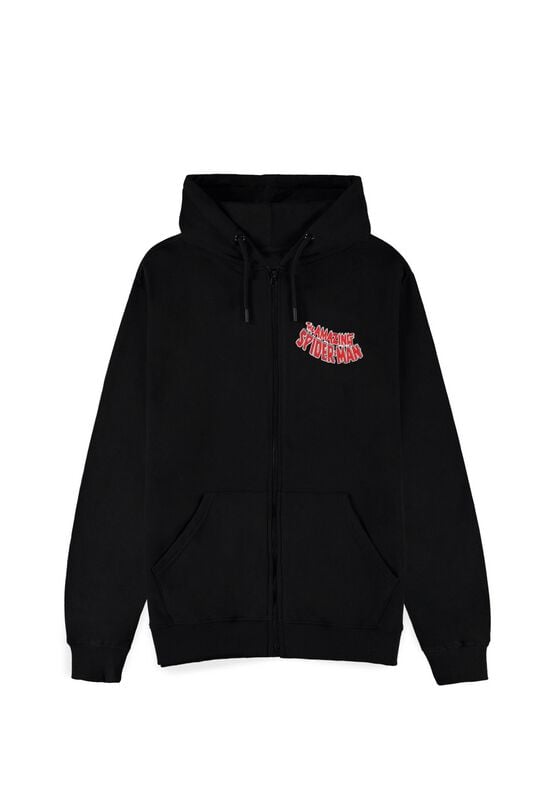 8718526679502 - Spider-Man Kapuzenjacke schwarz in L 8718526679502 - Spider-Man Kapuzenjacke schwarz in L