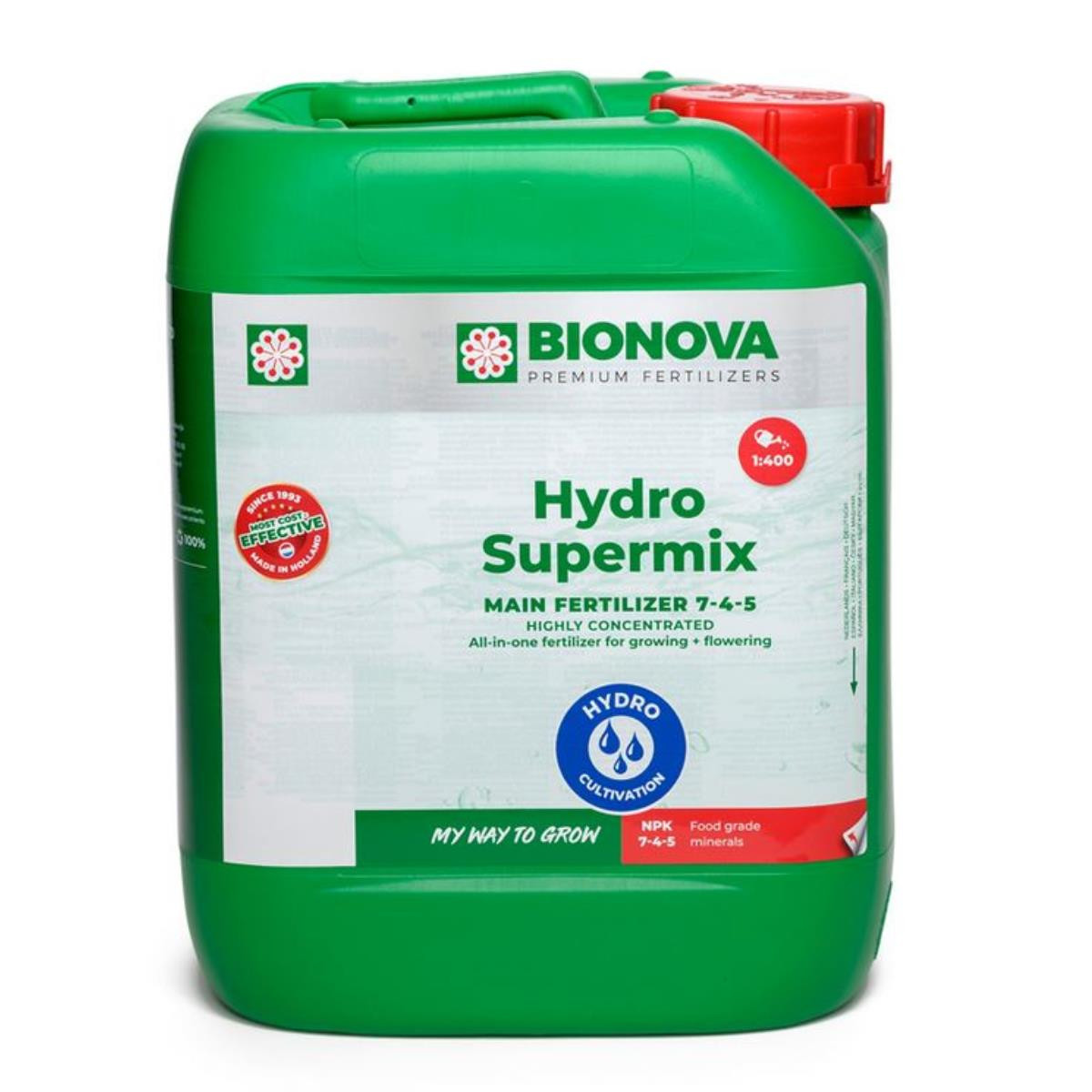 8718531672048 - Bio Nova Hydro Supermix 5 Liter