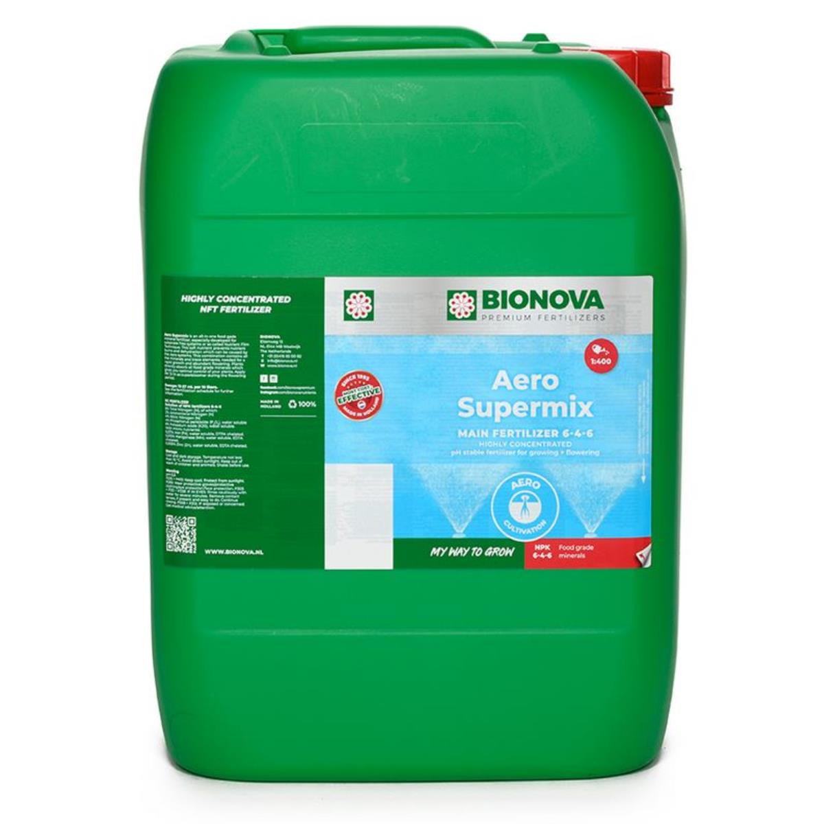 8718531672239 - Bio Nova Aero Supermix 20 Liter