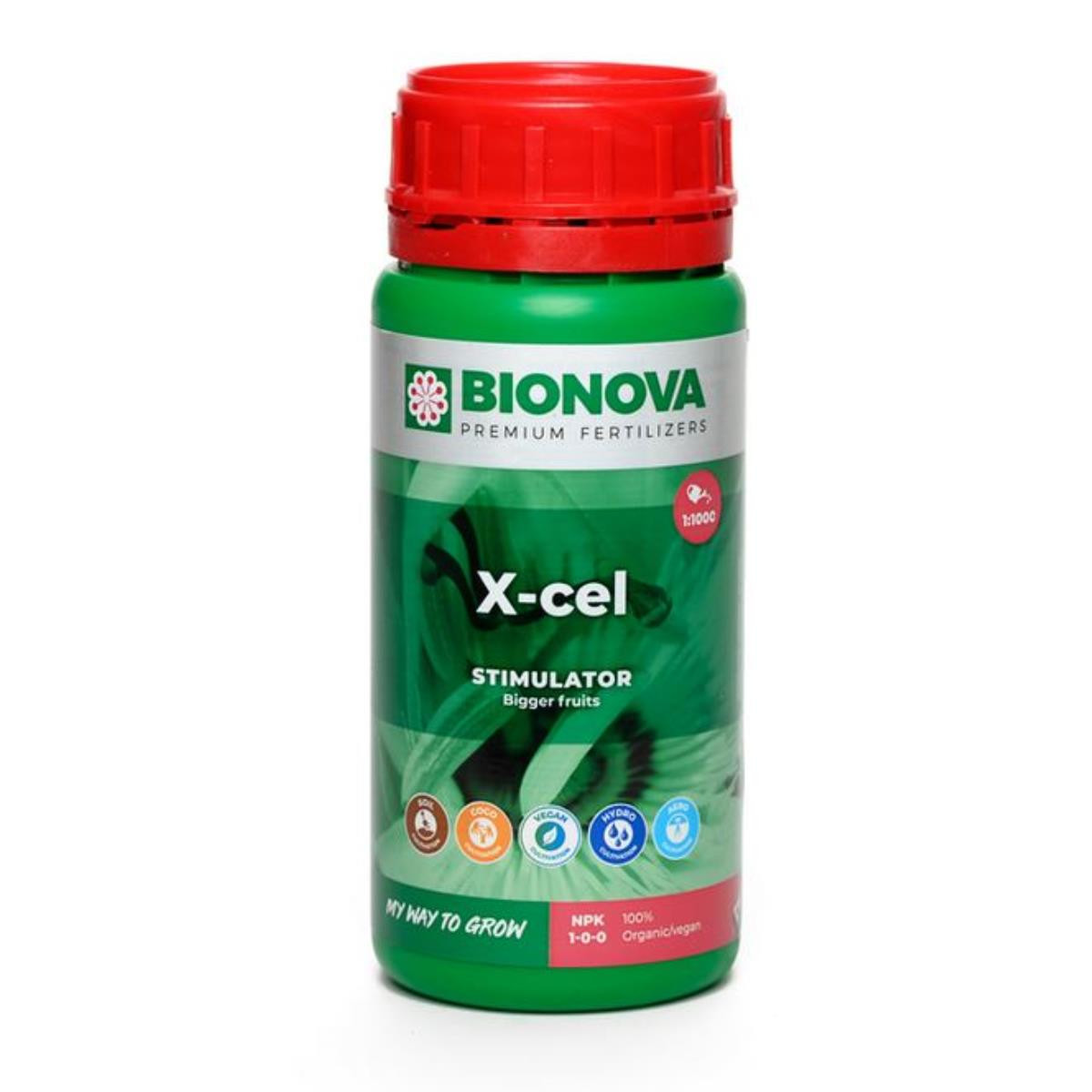 8718531672604 - Bio Nova X-Cel Wachstum & Blüte Booster 250ml