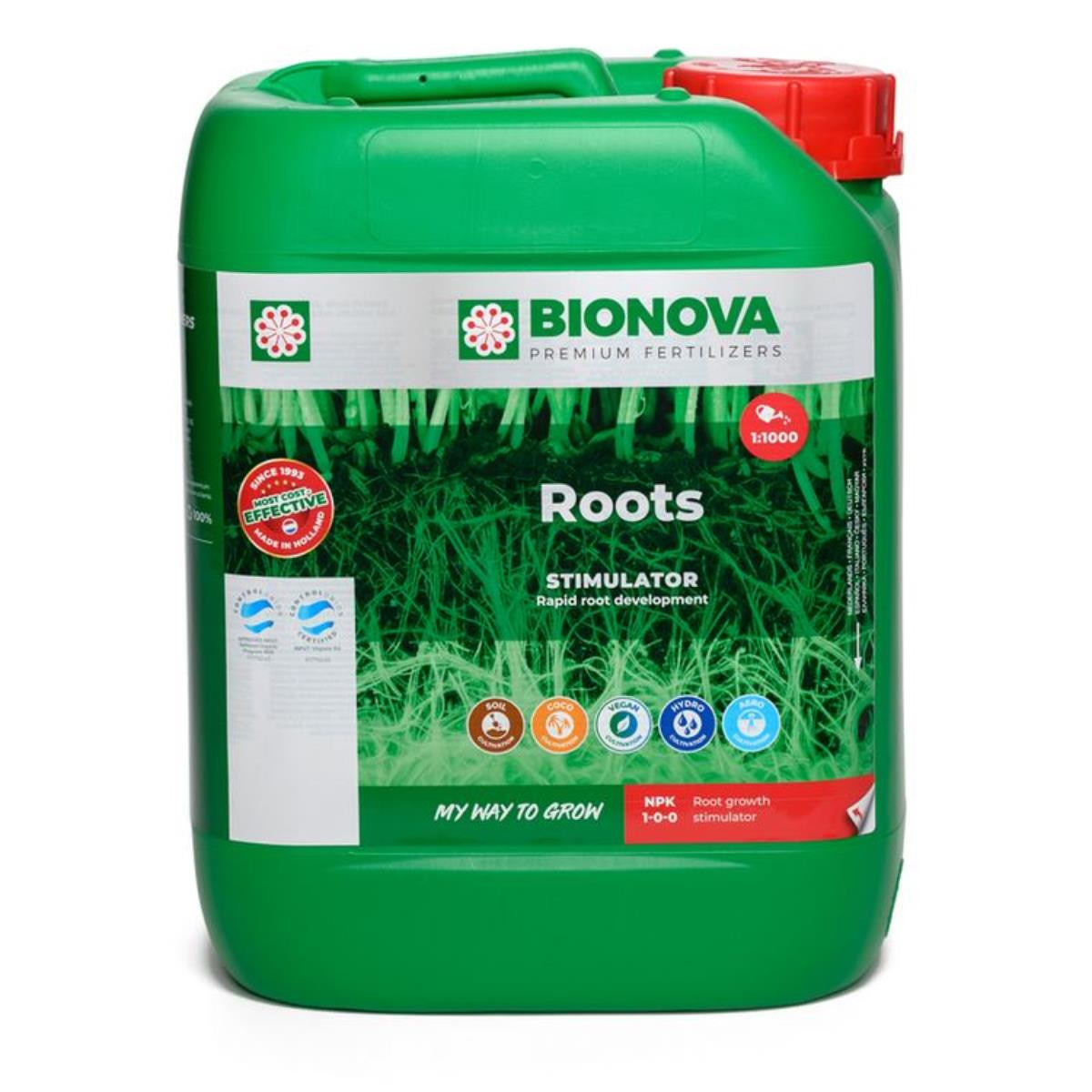 8718531672703 - Bio Nova BN Roots Wurzelstimulator 5 Liter