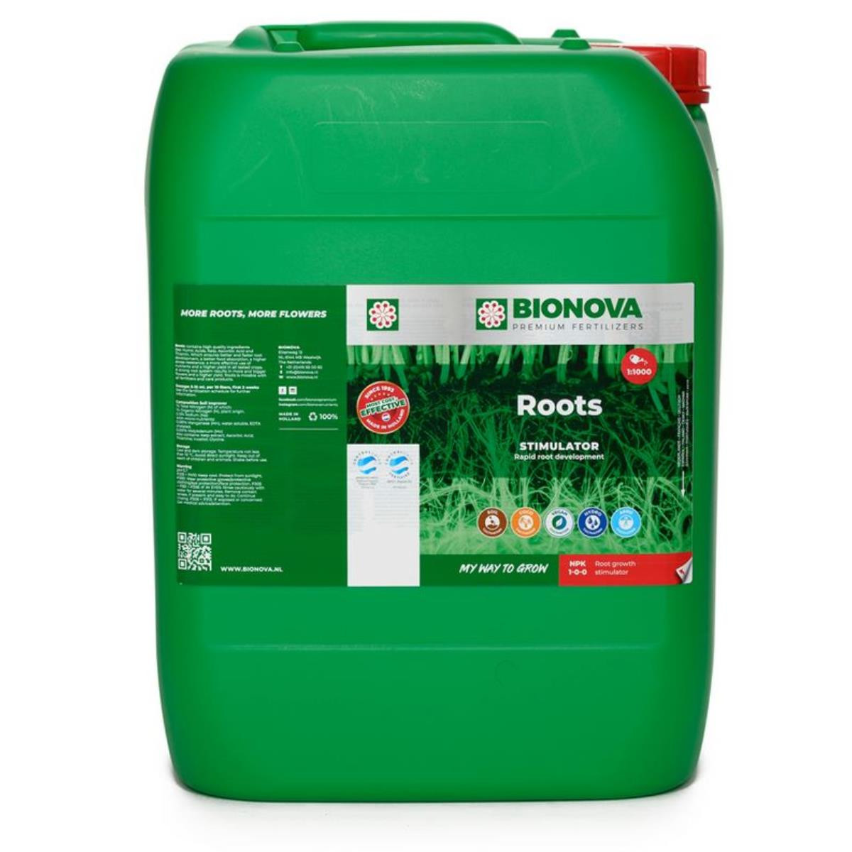 8718531672710 - Bio Nova BN Roots Wurzelstimulator 20 Liter