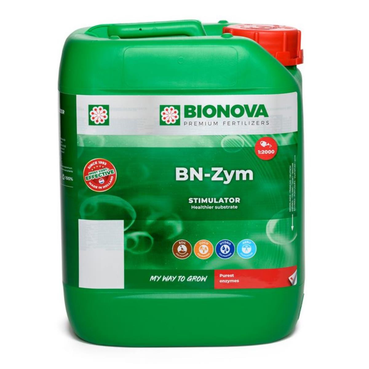 8718531672741 - Bio Nova BN-ZYM Enzyme 5 Liter