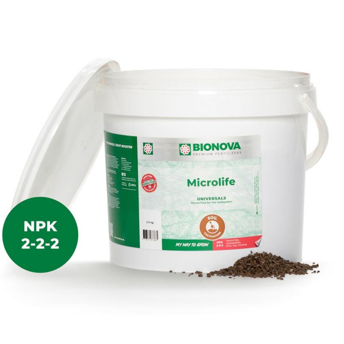 8718531673885 - Bio Nova MicroLife Soil Enhancer 2kg