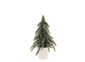 8718532425193 - Deko-Tannenbaum mit Glitzer 19 cm