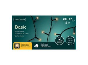 8718532500890 - Led Lichterkette Basic 600 cm 80 Lichter klassisch warm - Lumineo