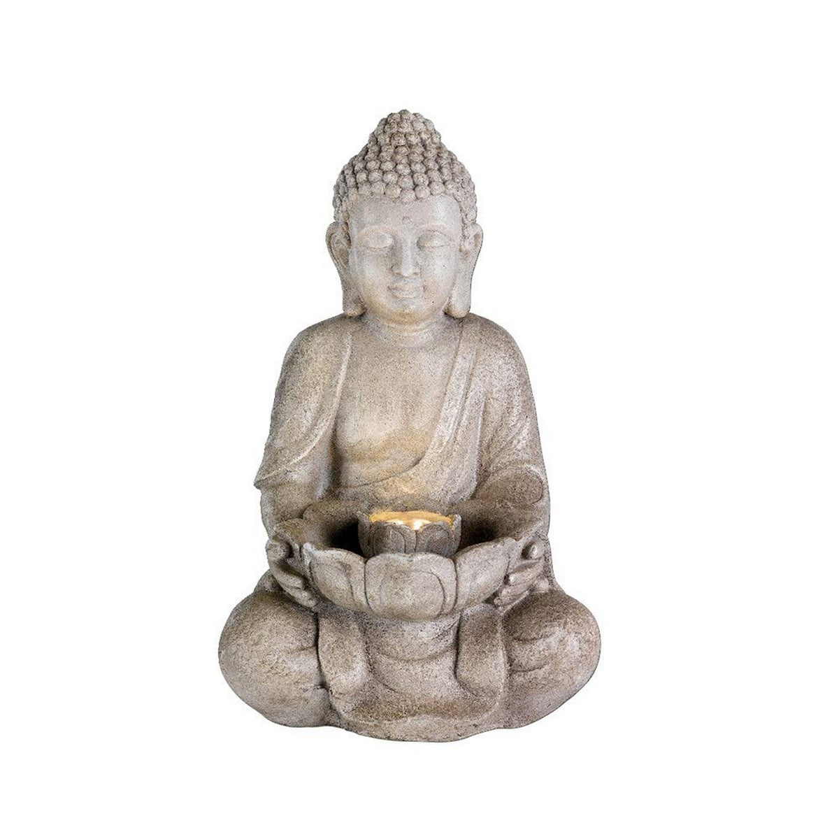 8718533627107 - Gartenbrunnen Buddha Keramik (28 x 295 x 45 cm)