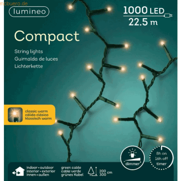 8718533961102 - LUMINEO Lichterkette LED warm 495373 2250cm grün 8718533961102 Kaemingk bv