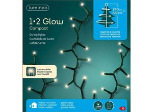 8718533961379 - Led Lichterkette 1•2 Glow Compact 240 cm 880 Lichter warmweiß - Lumineo